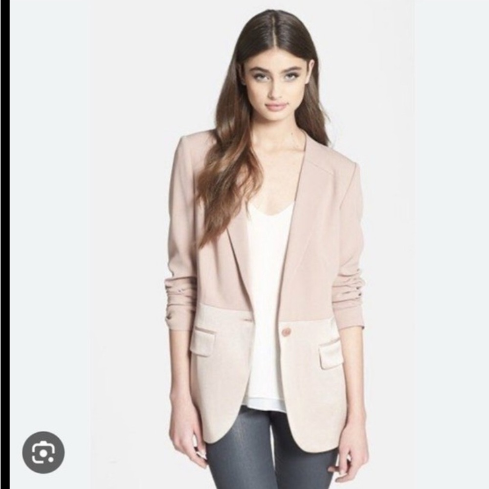 Chelsea28 Blush Pink Blazer